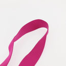 PRADA Canapa PM Hand Bag Canvas 2way Pink Gold Auth 144395-10