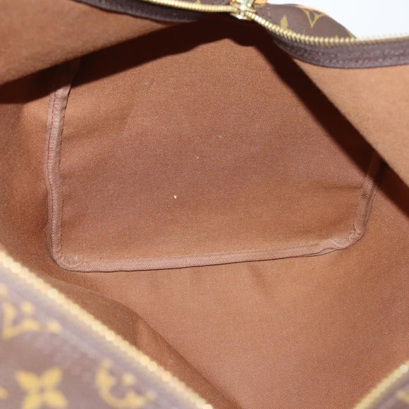 LOUIS VUITTON Monogram Keepall 55 Boston Bag M41424 LV Auth 144402