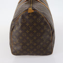 LOUIS VUITTON Monogram Keepall 55 Boston Bag M41424 LV Auth 144402-4