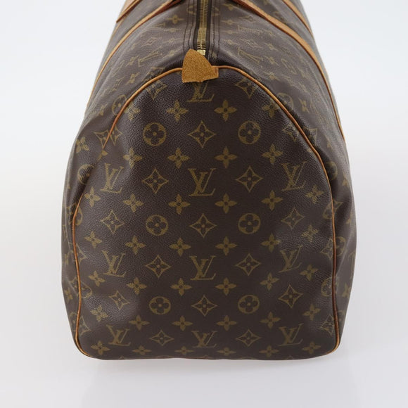 LOUIS VUITTON Monogram Keepall 55 Boston Bag M41424 LV Auth 144402