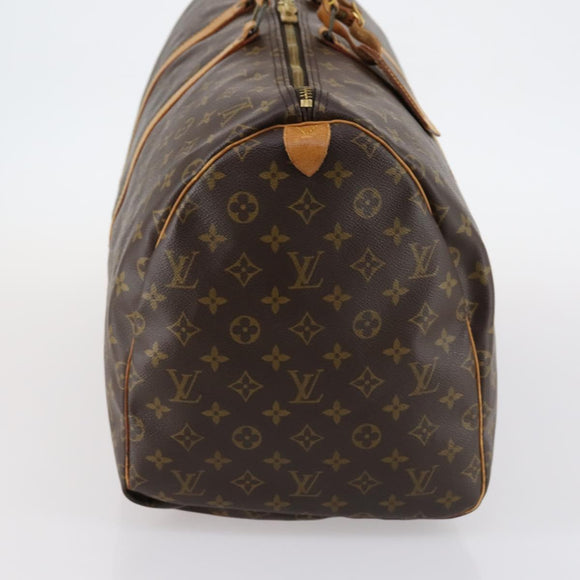 LOUIS VUITTON Monogram Keepall 55 Boston Bag M41424 LV Auth 144402