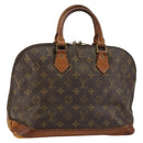 LOUIS VUITTON Monogram Alma Hand Bag M51130 LV Auth 144403-1