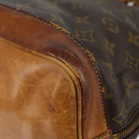 LOUIS VUITTON Monogram Alma Hand Bag M51130 LV Auth 144403