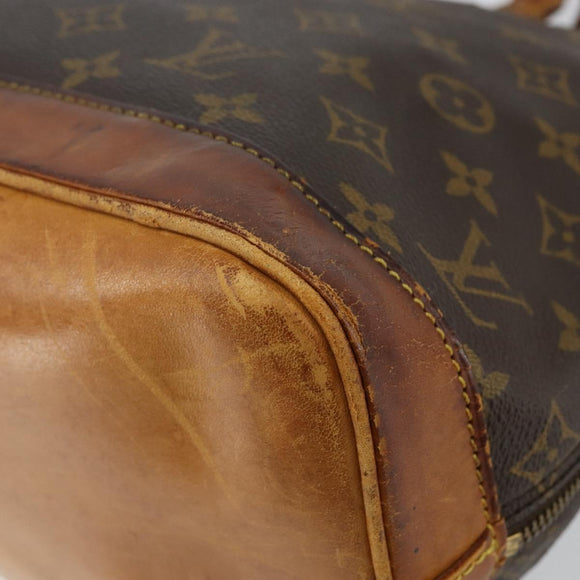 LOUIS VUITTON Monogram Alma Hand Bag M51130 LV Auth 144403