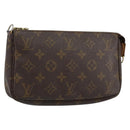 LOUIS VUITTON Monogram Pochette Accessoires Pouch M51980 LV Auth 144405-1