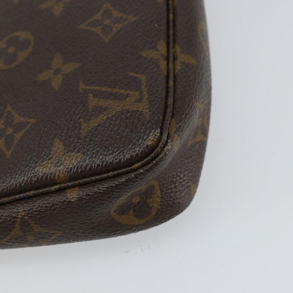 LOUIS VUITTON Monogram Pochette Accessoires Pouch M51980 LV Auth 144405