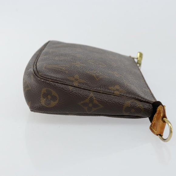 LOUIS VUITTON Monogram Pochette Accessoires Pouch M51980 LV Auth 144405