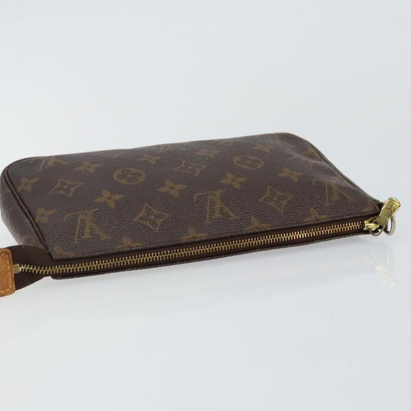 LOUIS VUITTON Monogram Pochette Accessoires Pouch M51980 LV Auth 144405