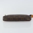LOUIS VUITTON Monogram Pochette Accessoires Pouch M51980 LV Auth 144405-6