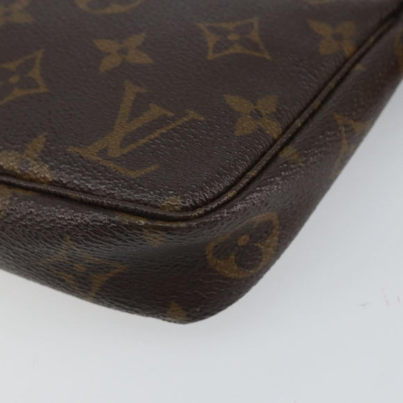 LOUIS VUITTON Monogram Pochette Accessoires Pouch M51980 LV Auth 144405
