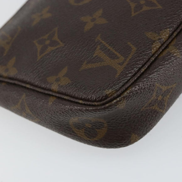 LOUIS VUITTON Monogram Pochette Accessoires Pouch M51980 LV Auth 144405