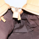 GUCCI Hand Bag Leather Beige Gold 121551 Auth 144406-19