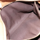 GUCCI Hand Bag Leather Beige Gold 121551 Auth 144406-21