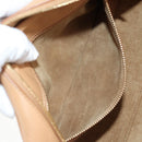 LOEWE Amazonas 23 Hand Bag Canvas Leather Beige Gold Auth 144410M-21