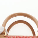 LOEWE Amazonas 23 Hand Bag Canvas Leather Beige Gold Auth 144410M-9