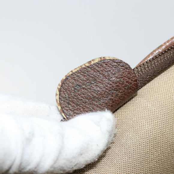 GUCCI GG Supreme PVC Tote Bag Beige Gold 002 39 6130 Auth 144414