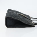 GUCCI GG Canvas Jackie Hand Bag Black Silver 002 1065 Auth 144418-3