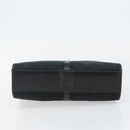 GUCCI GG Canvas Jackie Hand Bag Black Silver 002 1065 Auth 144418-5