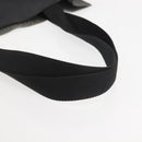 CHANEL COCO Mark Tote Bag Rubber Black CC Auth 144424-8