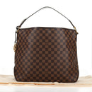 LOUIS VUITTON Damier Ebene Delightful MM Shoulder Bag N41460 LV Auth 144425M-12
