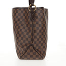LOUIS VUITTON Damier Ebene Delightful MM Shoulder Bag N41460 LV Auth 144425M-3