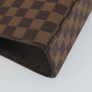 LOUIS VUITTON Damier Ebene Malesherbes Hand Bag N51379 LV Auth 144426-18