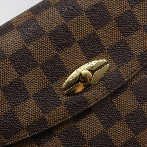 LOUIS VUITTON Damier Ebene Malesherbes Hand Bag N51379 LV Auth 144426