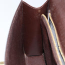 LOUIS VUITTON Damier Ebene Malesherbes Hand Bag N51379 LV Auth 144426-22