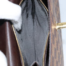 LOUIS VUITTON Damier Ebene Malesherbes Hand Bag N51379 LV Auth 144426-10