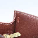 LOUIS VUITTON Damier Ebene Malesherbes Hand Bag N51379 LV Auth 144426-11