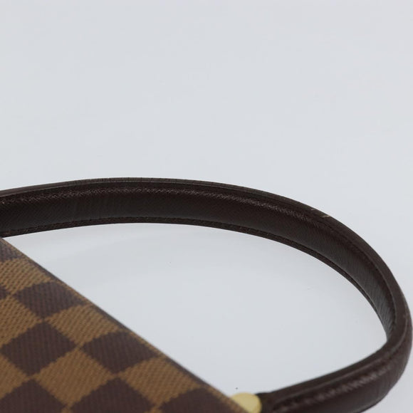 LOUIS VUITTON Damier Ebene Malesherbes Hand Bag N51379 LV Auth 144426