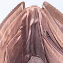 BURBERRY Nova Check Tote Bag Canvas Leather Beige Silver Auth 144429-18