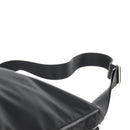 PRADA Shoulder Bag Nylon Black Silver Auth 144435V-15