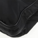 PRADA Shoulder Bag Nylon Black Silver Auth 144435V-17