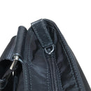 PRADA Shoulder Bag Nylon Black Silver Auth 144435V-9
