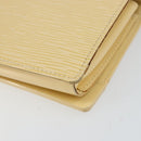 LOUIS VUITTON Epi Leather Honfleur Shoulder Bag Vanilla M5273A LV Auth 144438-15