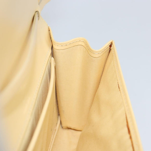 LOUIS VUITTON Epi Leather Honfleur Shoulder Bag Vanilla M5273A LV Auth 144438