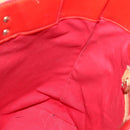 LOUIS VUITTON Monogram Vernis Reade MM Hand Bag Red Rouge M91086 LV Auth 144441-19