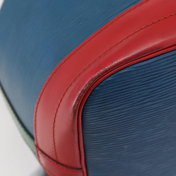 LOUIS VUITTON Epi Toriko color Noe Bag Red Blue Green M44084 LV Auth 144448