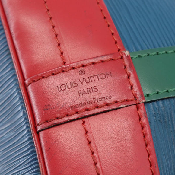 LOUIS VUITTON Epi Toriko color Noe Bag Red Blue Green M44084 LV Auth 144448