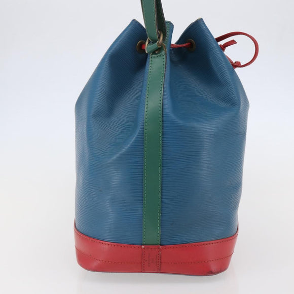 LOUIS VUITTON Epi Toriko color Noe Bag Red Blue Green M44084 LV Auth 144448