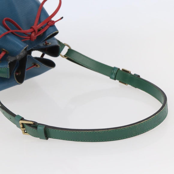 LOUIS VUITTON Epi Toriko color Noe Bag Red Blue Green M44084 LV Auth 144448