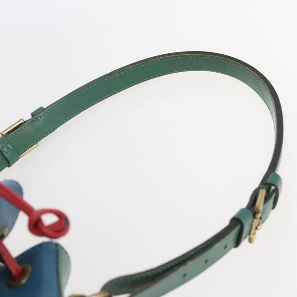 LOUIS VUITTON Epi Toriko color Noe Bag Red Blue Green M44084 LV Auth 144448