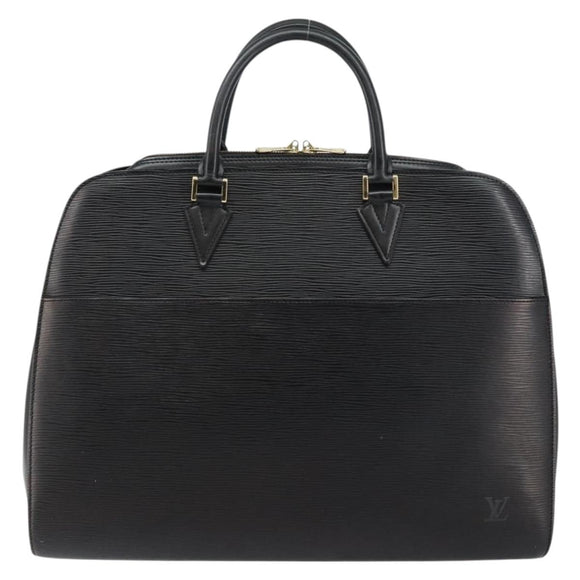 LOUIS VUITTON Epi Sorbonne Business Bag Black M54512 LV Auth 144450