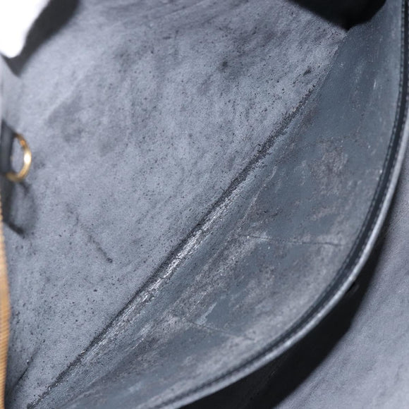 LOUIS VUITTON Epi Sorbonne Business Bag Black M54512 LV Auth 144450