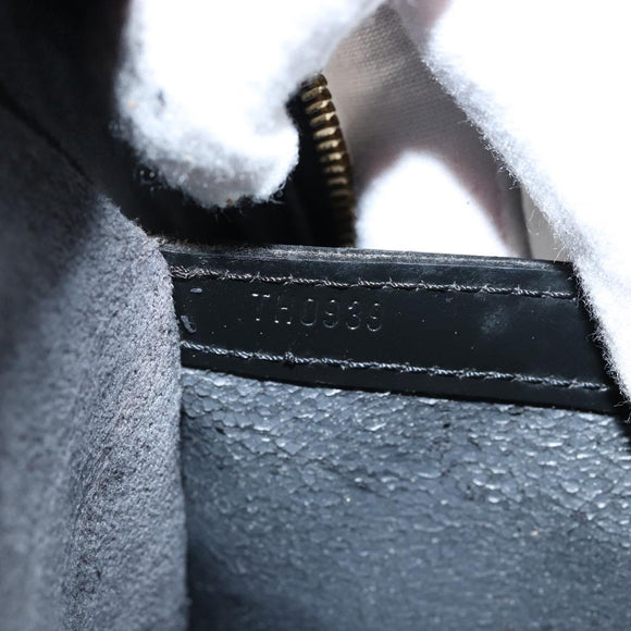 LOUIS VUITTON Epi Sorbonne Business Bag Black M54512 LV Auth 144450