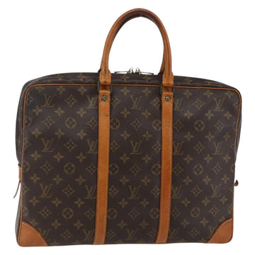 LOUIS VUITTON Monogram Porte Documents Voyage Business Bag M52005 LV Auth 144451