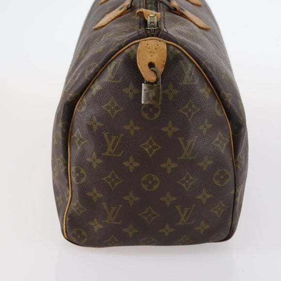 LOUIS VUITTON Monogram Speedy 40 Hand Bag M41522 LV Auth 144455