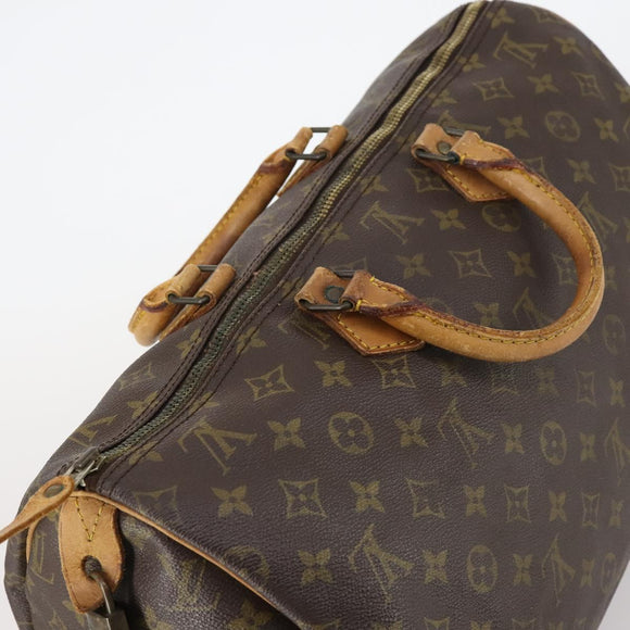 LOUIS VUITTON Monogram Speedy 40 Hand Bag M41522 LV Auth 144455