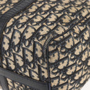 Christian Dior Trotter Canvas Hand Bag Navy Silver Auth 144464-9